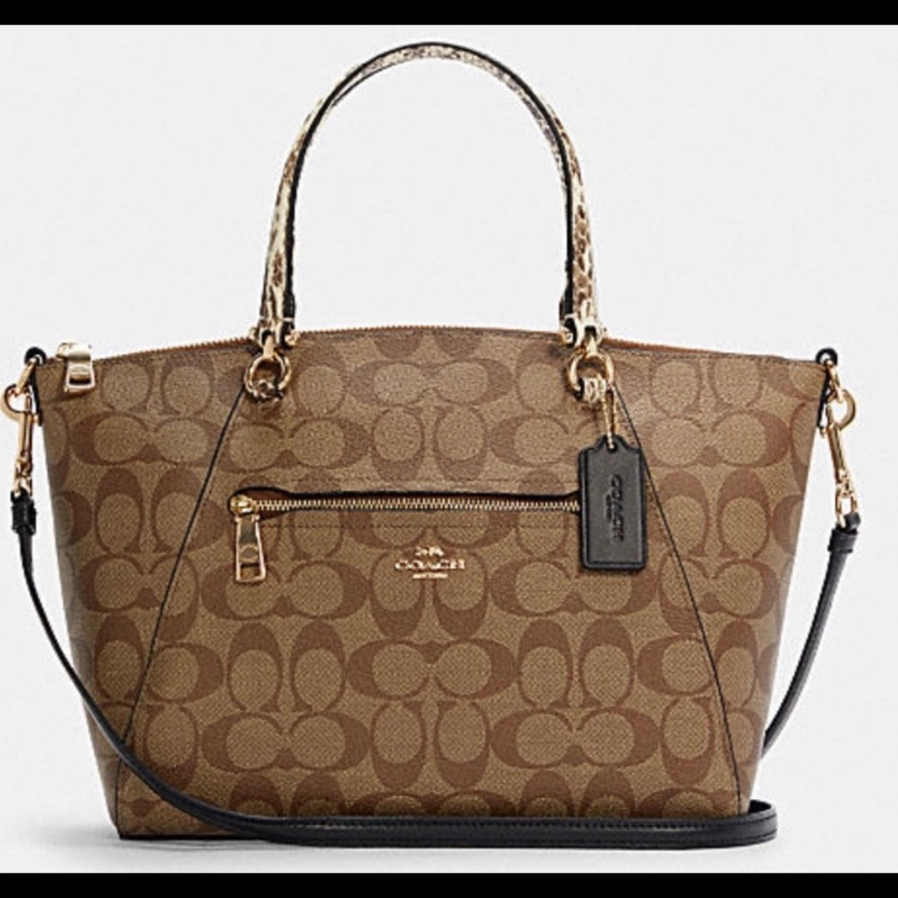 💯 Authentic Coach Prairie satchel
